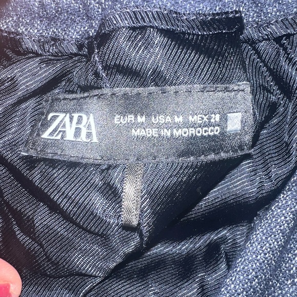 Zara jogger style pants with drawstring size M - Picture 3 of 4